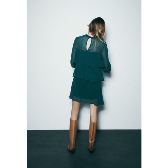 NWOT ruffle dress - Picture 5 of 6